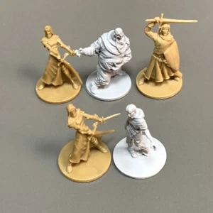 5X Zombicide Black Plague Walker Fatties Zombies Chauncey Heroes Board Game Toys - Picture 1 of 6