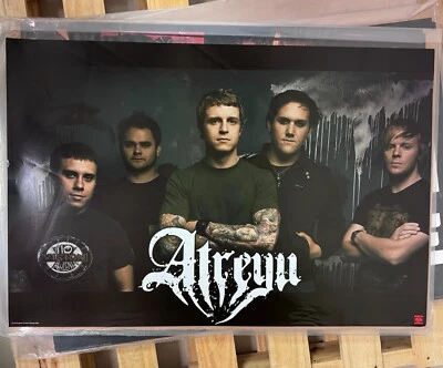 Póster ATREYU 2006 Vintage 24" x 36" Nuevo de Lote Antiguo  Foto 1 de 3
