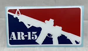 Calcomanía adhesiva de vinilo con logotipo estilo AR-15 MLB de alta calidad - Imagen 1 de 1