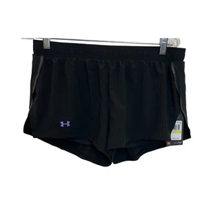 Under Armour Heatgear Women's Sport Black Shorts Sz M - NWT - Picture 1 of 7