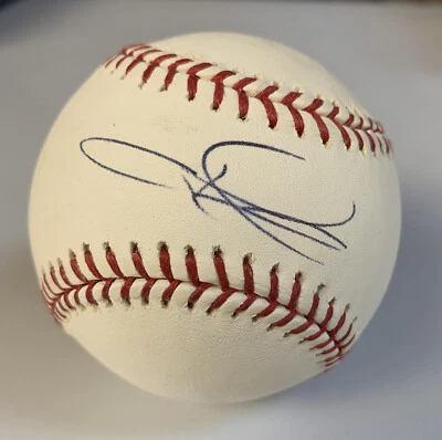 Laynce Nix Signed Major League Baseball Phillies Rangers Brewers Reds - Image 1 of 2