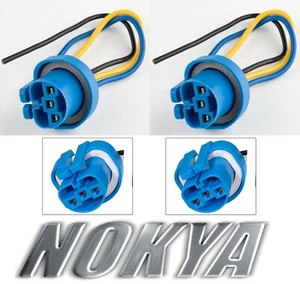 Nokya Wire Harness Pigtail Female 9007 HB5 Nok9103 Head Light Bulb Connector Fit - Picture 1 of 5