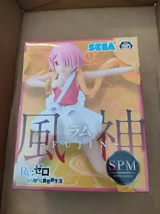 Re:Zero Rem Wind God Fujin SPM SEGA Figure Anime Japan NEW - Picture 1 of 6