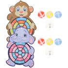  2 Sets Sticky Ball Darts Game Board Games for Kids Sport Party Monkey Child