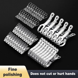 20/10/pcs Windproof Clothes Pegs Quilt Hanging Non-slip Fixed Drying Clothespin - Picture 1 of 19