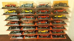 Ferrari miniature car set of 28 cars Hachette #PFHLAL - Picture 1 of 12