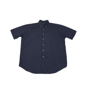 Camisa Ralph Lauren Para Hombre Grande Blake Abotonada 100% Algodón Manga Corta - Imagen 1 de 6