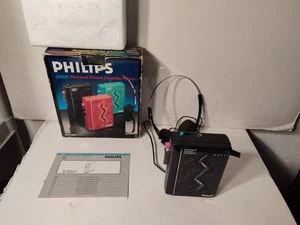 WALKMAN PHILIPS D6501 JEUX OLYMPIQUE 1988 AVEC BOITE ET CASQUE FONCTIONNE - Picture 1 of 14