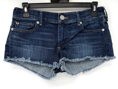 True Religion Women's Denim Cut Off Shorts Size 27 - Image 1 of 4