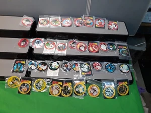 Dragon Ball Z Tazo bulk   lot 37/40  some still sealed missing 3 discs - Picture 1 of 15