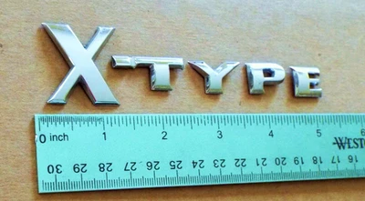 2001-2002-2003-2004-2005-2006-2007-2008 Jaguar X-Type tapa maletero emblema-insignia Foto 1 de 3