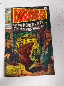 Chamber of Darkness 4 - Jack Kirby e Barry Windsor-Smith 1970 Marvel VG a FN - Foto 1 di 10