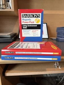 Barron's Regents Living Environment Power Pack 2020 New York Books - Picture 1 of 1