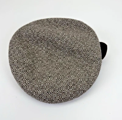 KANGOL Mezcla de Lana Earlap Sombrero Tweed Gorra Marrón con Orejeras Galway Tiree Earlap Foto 1 de 4
