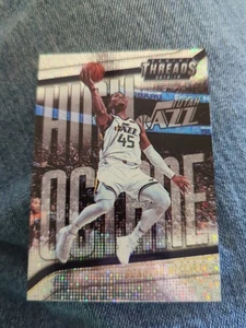 2018-19 Panini Threads Donovan Mitchell High Octane Dazzle SP #8 Utah Jazz Card  - Picture 1 of 2