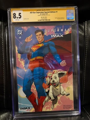 All Star Superman #1 Special Edition CGC 8.5 SS Signed by Dan Mora - Image 1 of 2