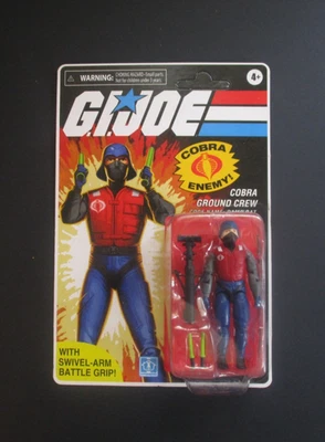 Rampa Hasbro GI Joe escala 1:18 Rata Cobra Ground Crew de Skystriker HasLab Foto 1 de 4