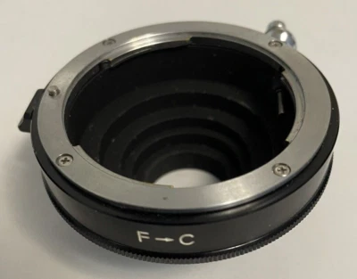 Nikon F-C Mount Lens Adapter adattatore per obiettivi ORIGINALE Giappone ad684 - Image 1 of 2