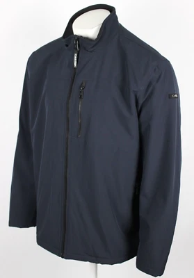 Calvin Klein Men's Sherpa Lined Classic Soft Shell Jacket XXL True Navy - Image 1 of 4
