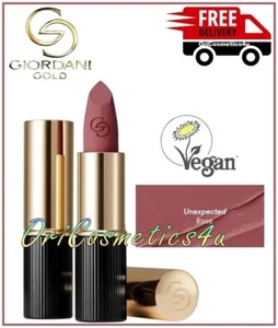 Oriflame Giordani Gold Iconic Matte Lipstick Unexpected Rose SPF 15 - Vegan - Picture 1 of 4