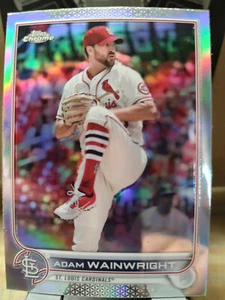 2022 Topps cromo #52 Adam Wainwright Cardenales de San Luis - Imagen 1 de 2