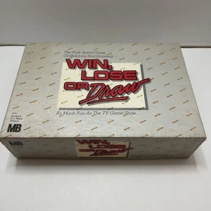 Vintage Win, Lose, or Draw 1987 Milton Bradley Board Game - Picture 1 of 5