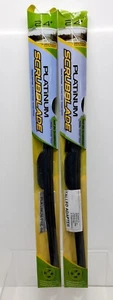 2--Scrubblade Platinum Wiper Blade Triangular Black 24" HS2400, Free Shipping - Bild 1 von 3