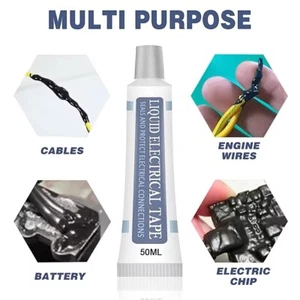 Electrical Cable Sealant Tape 50mL Liquid Insulation Tape Repair Liquid Rubber - Picture 1 of 7