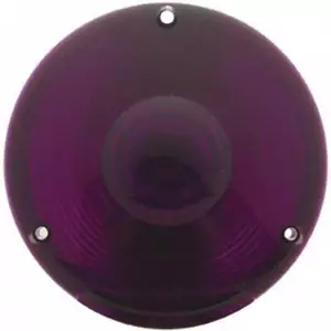 United Pacific 30242 - Round Turn Signal Lens Purple With 3 Screw Mount - Bild 1 von 1