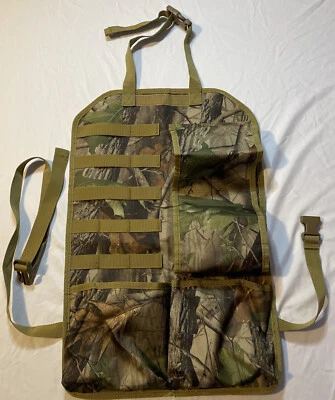 Camo Leaves Hunting Strap Chest Vest Front Side  Only  - Image 1 of 4