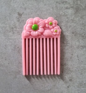 Vintage My Little Pony G1 Kamm Pick für Flatter Morning Glory rosa Blume grün  - Bild 1 von 4