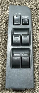 1991-1996 TOYOTA LAND CRUISER DRIVER MASTER POWER WINDOW SWITCH OEM GRAY OEM - Picture 1 of 10