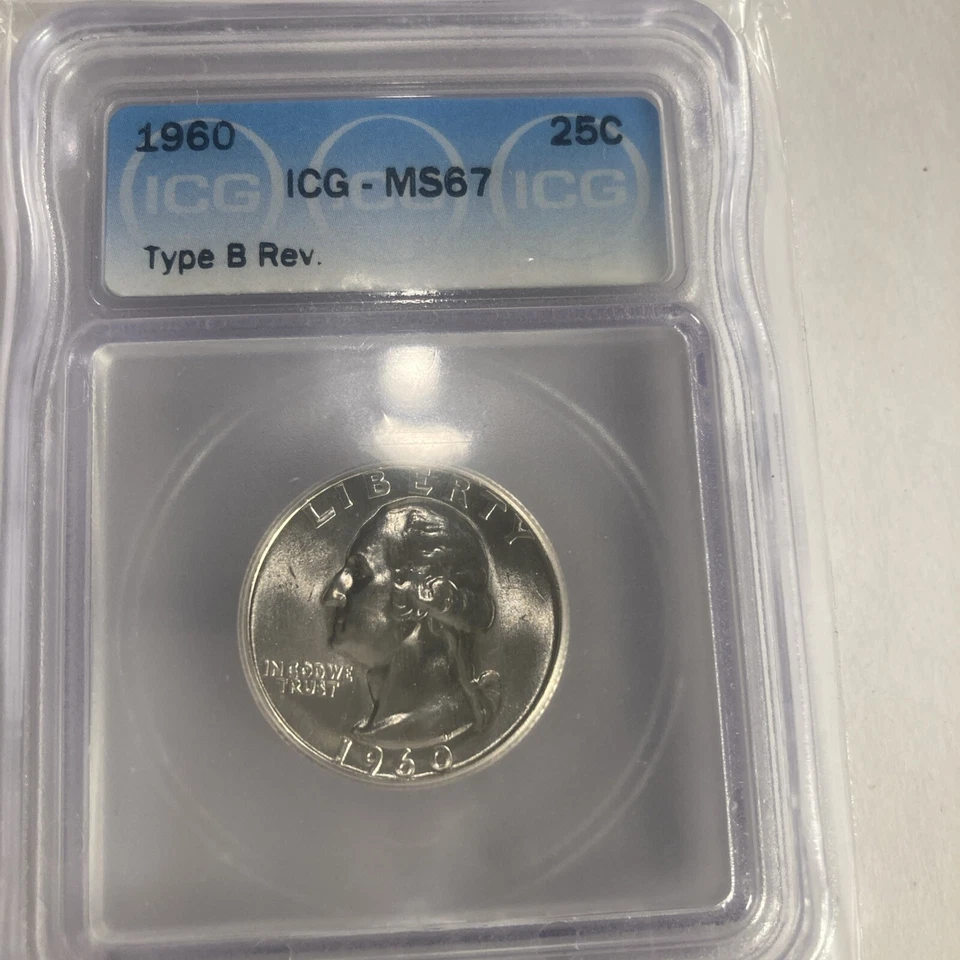 1960 ms 67 Type B Reverse Quarter By ICG - Image 1 of 4