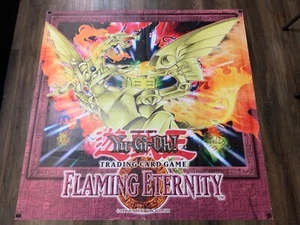 Yugioh Flaming Eternity FET Official OTS Vinyl Hanger Banner 48"x48" - Picture 1 of 7