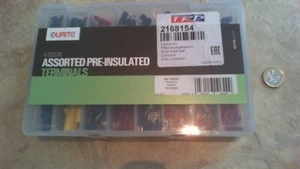 DURITE ELECTRICAL TERMINALS PRE INSULATED NEW   AUTOMOTIVE BOX 0-203-06 ASSORTED - Picture 1 of 7