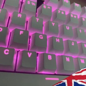104pcs ABS Universal Mechanical Keyboard Keycaps Desktop Computer Ergonomic - Picture 1 of 10