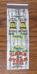 CUBIERTA PERKINS PANCAKE RESTAURANTE MATCHBOOK: VACÍA c1960s MATCHCOVER -B18 - Imagen 1 de 2
