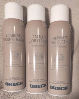 Paquete de 3 limpiadores de pisos laminados Oreck de 18 oz hechos en EE. UU. Foto 1 de 4