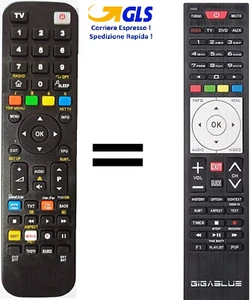 Telecomando gia' programmato per GIGABLUE - Foto 1 di 1