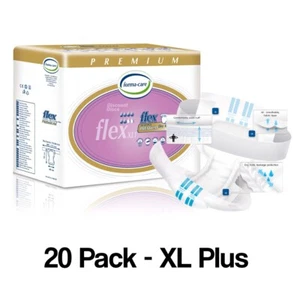 20 Forma Care Extra Large Premium Dry Flex PLUS Adult Nappies Belted Inco Slips