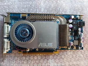 TESTED GOOD ASUS NVidia GeForce 7800GT PCIe 256MB GDDR3 Graphics Video Card GPU - Picture 1 of 3