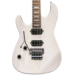 Sawtooth ST-M24 Left Handed Electric Guitar with Floyd Rose, Satin White - Picture 1 of 3
