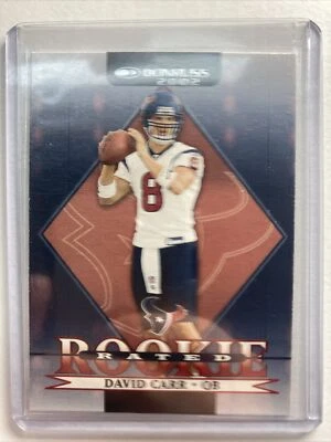 2002 Donruss #201 David Carr Rookie Houston Texans Fresno State Bulldogs RC - Image 1 of 2