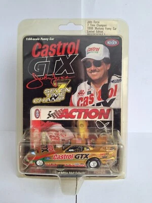 John Force Castrol GTX 7X Champion 1998 Mustang Funny Car 1:64 NHRA - Image 1 of 2