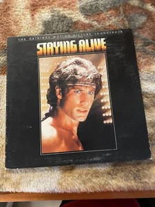 Staying Alive *soundtrack *LP record *VG+/VG *1983 *RSO *813 269-1 *Bee Gee's - Picture 1 of 12