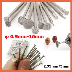 Diamant Frässtift Bohrkrone 0,5-16 mm Schleifen Gravieren Schnitzen für Dremel Rotationswerkzeug - Bild 1 von 11