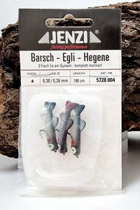 Jenzi Barsch Egli Hegene 0,28mm 160cm Farbe O Ränken Felchen 3-Armige Systeme - Bild 1 von 1