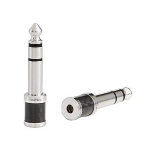 Adaptador de enchufe para auriculares Furutech CF63-S de rodio de 3,5 mm a 6,3 mm - Imagen 1 de 1