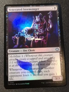 Venerated Stormsinger - Foil - TDM - MTG - EN - NM - 0097 - Picture 1 of 1