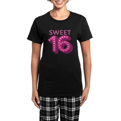 Pijama oscuro para mujer CafePress Sweet 16 (1475451463) Foto 1 de 4